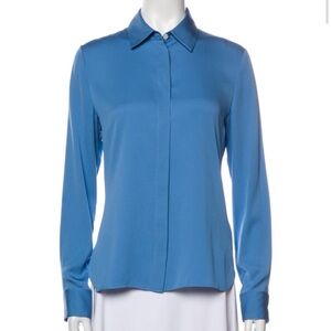 Theory Silk Buttondown Size Small